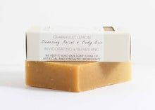 Load image into Gallery viewer, Grapefruit Lemon Bar Soap | Facial & Body Bar