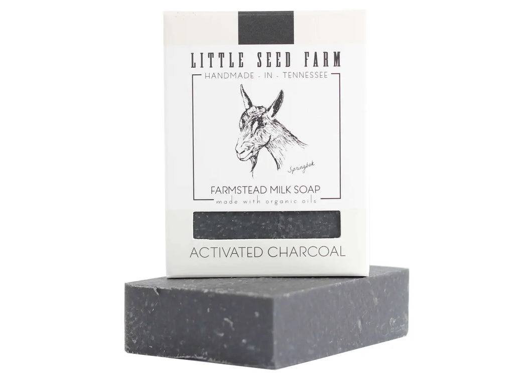 Activated Charcoal Bar Soap | Facial & Body Bar