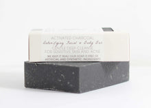 Load image into Gallery viewer, Activated Charcoal Bar Soap | Facial &amp; Body Bar
