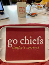 Load image into Gallery viewer, Go Chiefs (Taylor’s Version) - Embroidered Crewneck Sweatshirt (Made to Order)