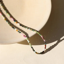 Load image into Gallery viewer, Tourmaline Prism Necklace