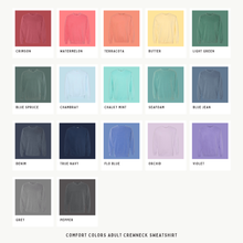 Load image into Gallery viewer, I'd Rather Be Thrifting Embroidered Crewneck Sweatshirt