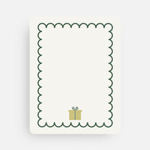 Load image into Gallery viewer, Cross-Stitch 'Ho Ho Ho' Holiday Greeting Card