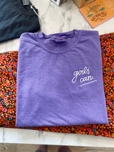 Load image into Gallery viewer, Girls Can Embroidered Tee - Unisex Adult (Made To Order)