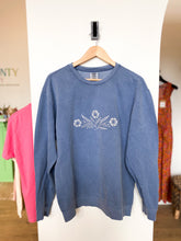 Load image into Gallery viewer, Cornflower Fields Pattern (Embroidered Crewneck & Tee Options)