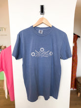 Load image into Gallery viewer, Cornflower Fields Pattern (Embroidered Crewneck & Tee Options)