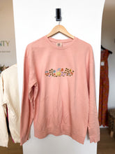 Load image into Gallery viewer, Meadow Blooms Pattern (Embroidered Crewneck & Tee Options)