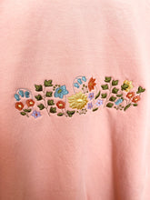 Load image into Gallery viewer, Meadow Blooms Pattern (Embroidered Crewneck & Tee Options)