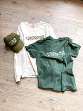Load image into Gallery viewer, Whimsy Blooms Pattern (Embroidered Crewneck & Tee Options)