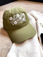 Load image into Gallery viewer, Whimsy Blooms Pattern (Embroidered Hat)