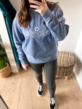 Load image into Gallery viewer, Cornflower Fields Pattern (Embroidered Crewneck & Tee Options)