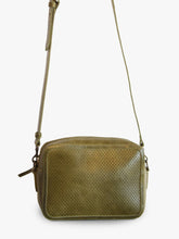 Load image into Gallery viewer, Medium Perforated Zipper Crossbody