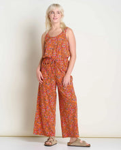 Load image into Gallery viewer, Livvy Sleeveless Jumpsuit | Taffy Micro Floral Print