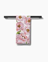 Load image into Gallery viewer, Peony Paradise Tea Towel
