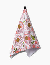 Load image into Gallery viewer, Peony Paradise Tea Towel

