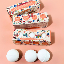 Load image into Gallery viewer, Moon Phase Flower Power Bath Bomb Trio
