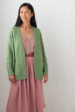 Load image into Gallery viewer, Charli Cardigan - Cottage Green
