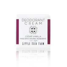 Load image into Gallery viewer, Natural Deodorant Cream