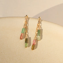 Load image into Gallery viewer, Tourmaline Prism Drops