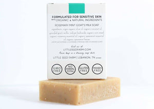 Rosemary Mint Scrub Bar Soap | Body Bar