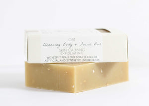 Oat Bar Soap | Facial & Body Bar