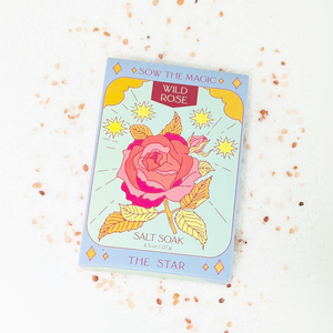 The Star Salt Soak in Wild Rose