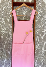 Load image into Gallery viewer, Cross Back Apron: Raspberry Red
