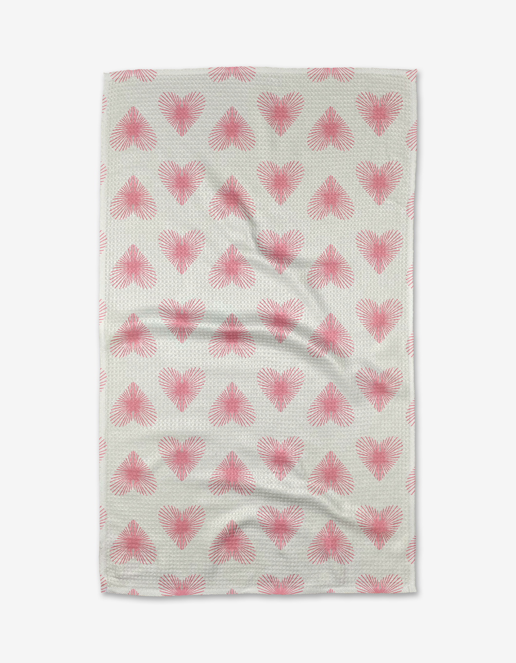 Life Line Hearts Tea Towel