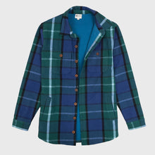 Load image into Gallery viewer, All-Gender Forester Plaid Heavyweight Flannel Jacket
