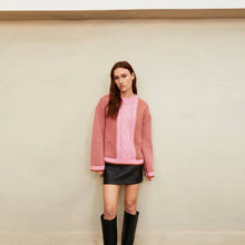 Load image into Gallery viewer, Frankie Cable Knit Crew Neck Jumper
