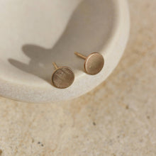 Load image into Gallery viewer, Circle Studs | 14k Gold Fill or Sterling Silver
