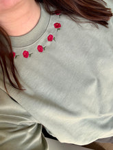 Load image into Gallery viewer, The Peony Neckline Sweatshirt (Made to Order)
