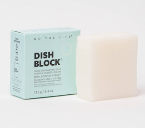 DISH BLOCK® Solid Dish Soap (4.4 oz) - Fragrance Free