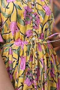 The Emerie Block Printed Dress