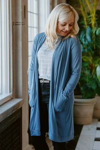 Dusk Open Cardigan