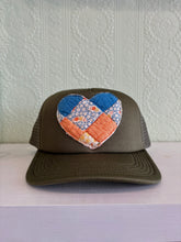 Load image into Gallery viewer, The Quilty Heart Trucker Cap
