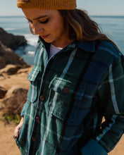 Load image into Gallery viewer, All-Gender Forester Plaid Heavyweight Flannel Jacket
