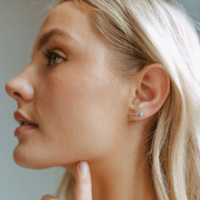 Load image into Gallery viewer, Aquamarine Studs
