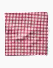 Load image into Gallery viewer, Fireside Plaid Red Dishcloth Set
