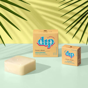 Mini Dip Color Safe Shampoo Bar for Every Day - Coconut & Almond