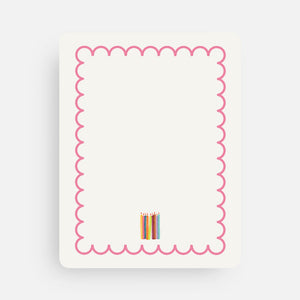 'Happy Birthday' Candle Greeting Card