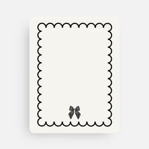 Gingham 'Happy Holidays' Greeting Card