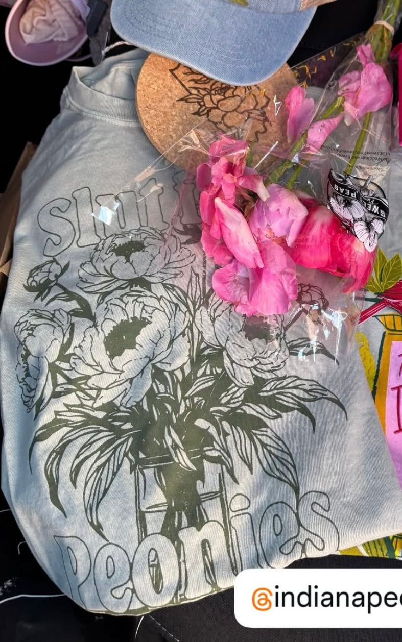 Slut for Peonies Tee