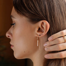 Load image into Gallery viewer, Petite Onyx Studs
