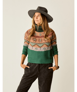 Neve Fairisle Turtleneck