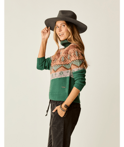 Neve Fairisle Turtleneck