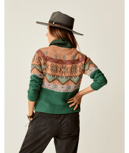 Neve Fairisle Turtleneck