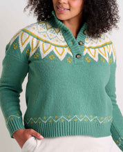 Load image into Gallery viewer, Moss Point Henley Sweater
