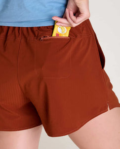 Sunkissed Pull-On Short II | Cinnamon Texture