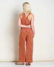 Load image into Gallery viewer, Livvy Sleeveless Jumpsuit | Taffy Micro Floral Print
